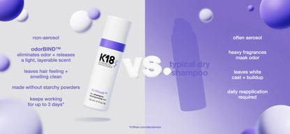 K18 AirWash™ Dry Shampoo