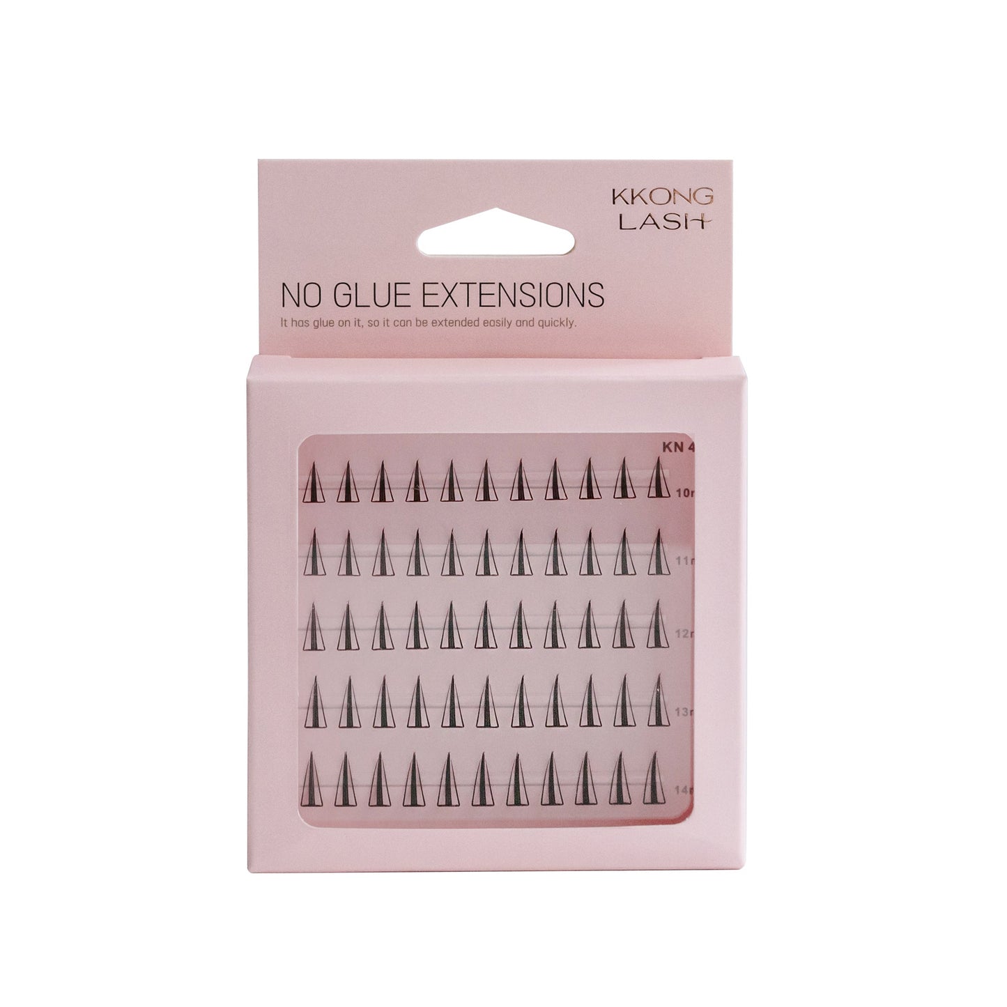 KKONGLASH KN4 False Eyelashes (Clear Gathered Curl / 2 Types)
