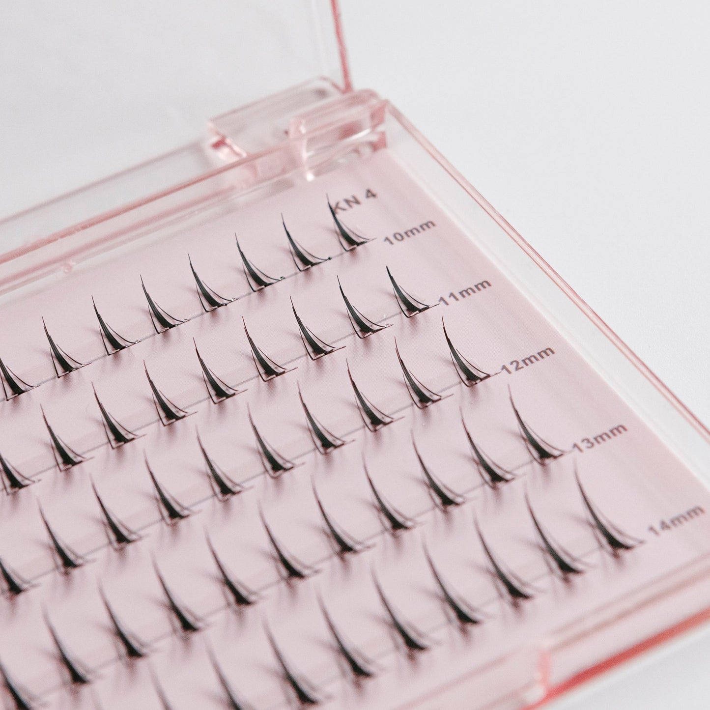 KKONGLASH KN4 False Eyelashes (Clear Gathered Curl / 2 Types)