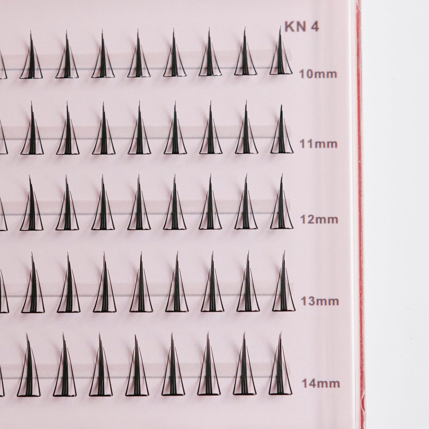 KKONGLASH KN4 False Eyelashes (Clear Gathered Curl / 2 Types)