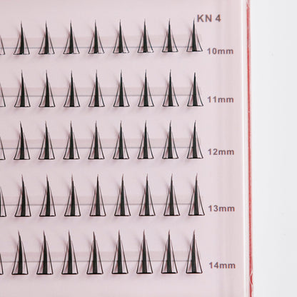 KKONGLASH KN4 False Eyelashes (Clear Gathered Curl / 2 Types)