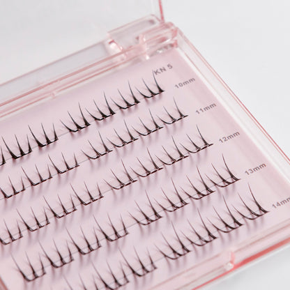KKONGLASH KN5 False Eyelashes (Trendy Cat Curl / 2 Types)