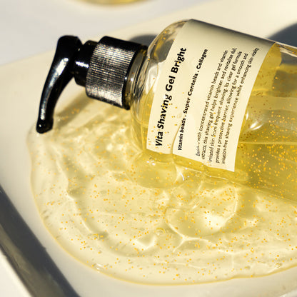LAZY SOCIETY Vita Shaving Gel Bright 250ml / 8.45 fl oz