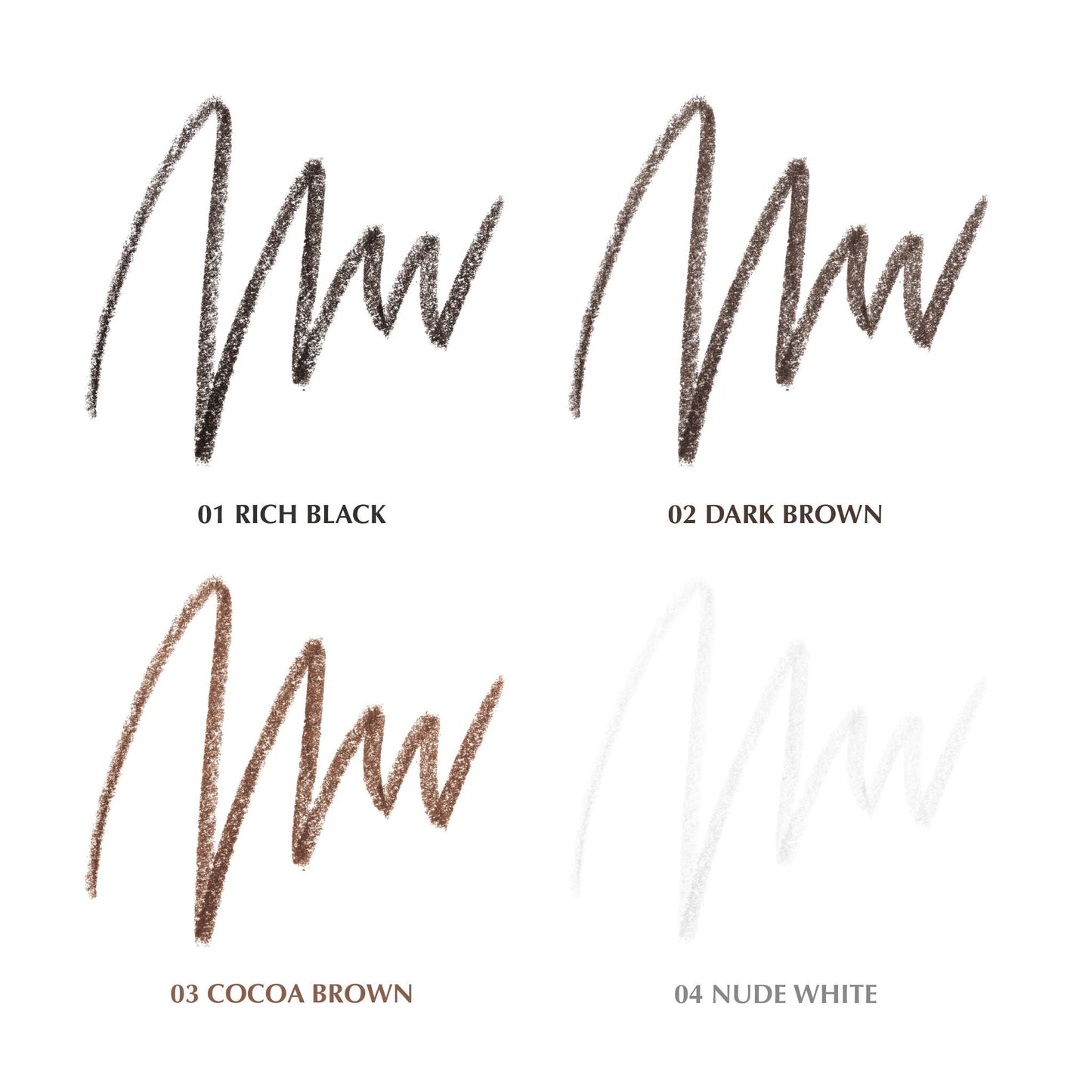 SELF BEAUTY Veganize Slim Gel Pencil Eyeliner 2mm 0.12g / 0.004 fl oz